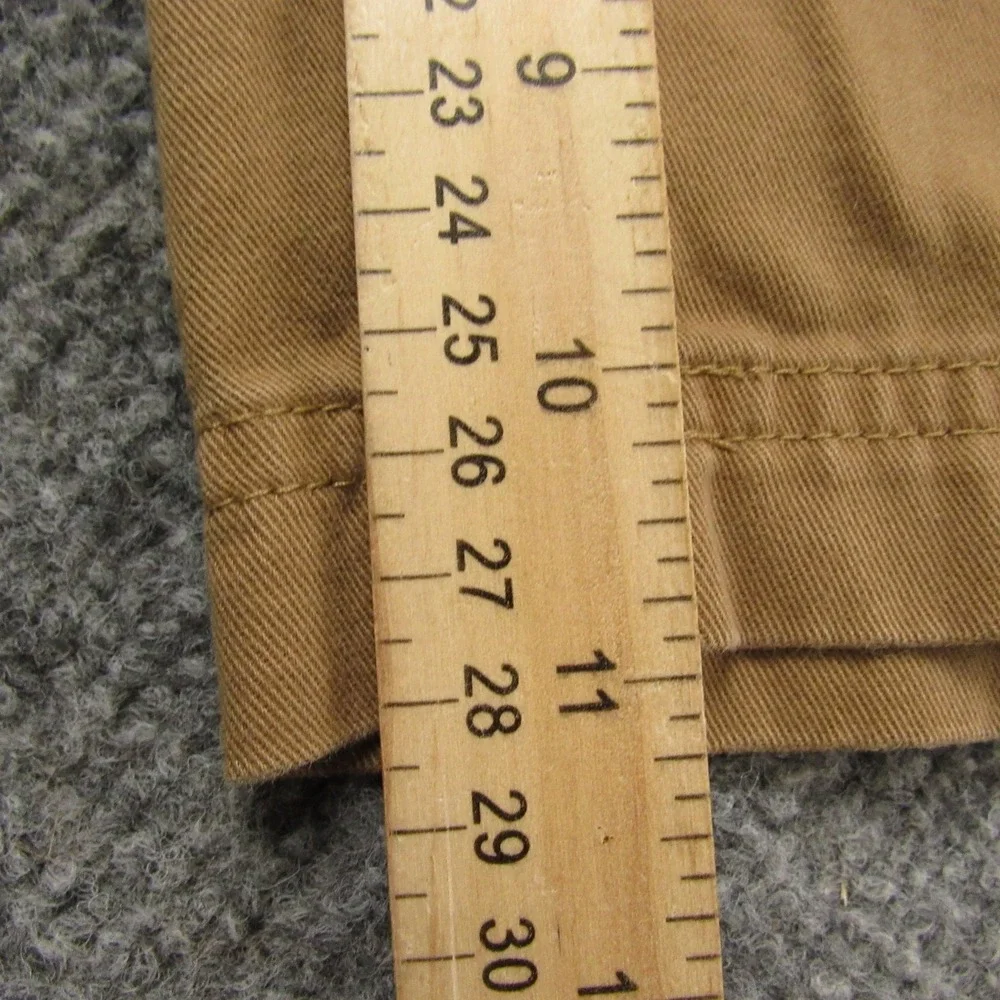 The North Face Mens Brown Khaki Cotton Canvas Cargo Shorts‎ Size 38 Long Utility